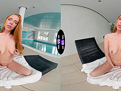 Redhead beauty Holly Molly masturbates, showcasing her stunning 36c natural curves.