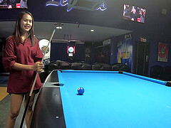 Asian amateur babe stars in steamy POV reality show