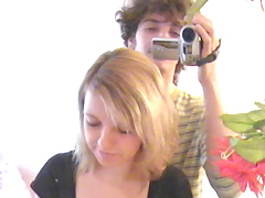 Pretty Kate And Alex Go Really Hardcore In A Homemade Video