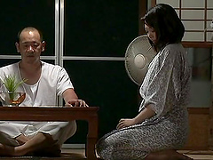 Busty mom Honami Uehara gets banged in the missionary position