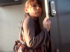 Japanese hussy blows and gets her coochie pounded hard