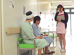 Delicious Nurse from Japan gets her fanny packed nicely