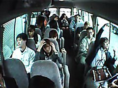Naughty Asian Chick Gets Her Pussy Fingered In The Bus