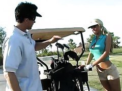 Busty Golf Player Gets Pounded On The Grassy Meadows