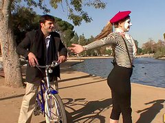 Lexi Belle Is A Sexy Mime