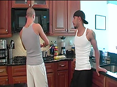 Young Dustyn and Ty Kitchen Fuck
