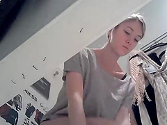 Young Blonde Teen Hidden Cam In Dressing Room
