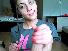 Pov footjob blowjob and vaginal adorable chick in my room