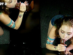 The hottest glory hole action with Electra Rayne, ever!