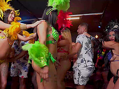 extreme wild carnaval samba DP fuck party