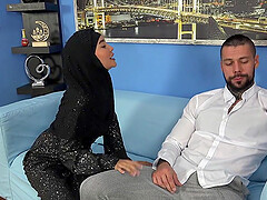 She wants to pay for the visa with her hot sexy body