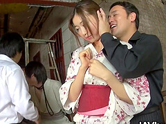 Natsume gets picked by horny man and fucked like a slut