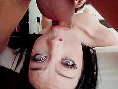Brunette Holly Day gets her pussy railed in pov by Victor Ray