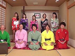 Famous JAV actors assemble for New Year party and big orgy