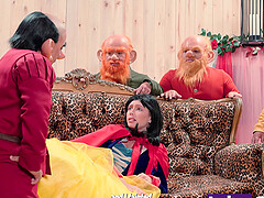 Snow White gets lost in the forest and gets fucked by the seven dwarfs