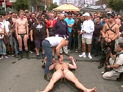 Gay Parade Goes Extremely Hardcore In Front Of Curious People