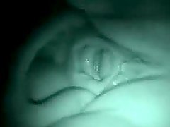 Couple fucking using night vision